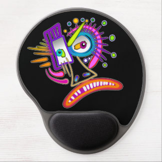 TRIBAL FROWNIE EMOJI MEEMOGIE GEL MOUSE PAD