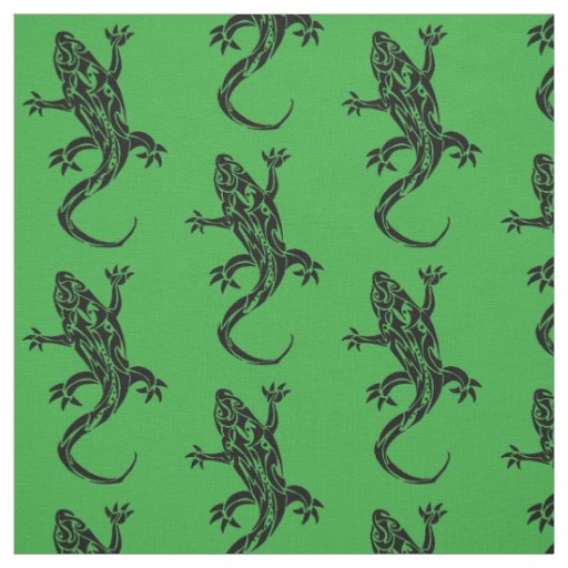 drawstring gecko pattern print
