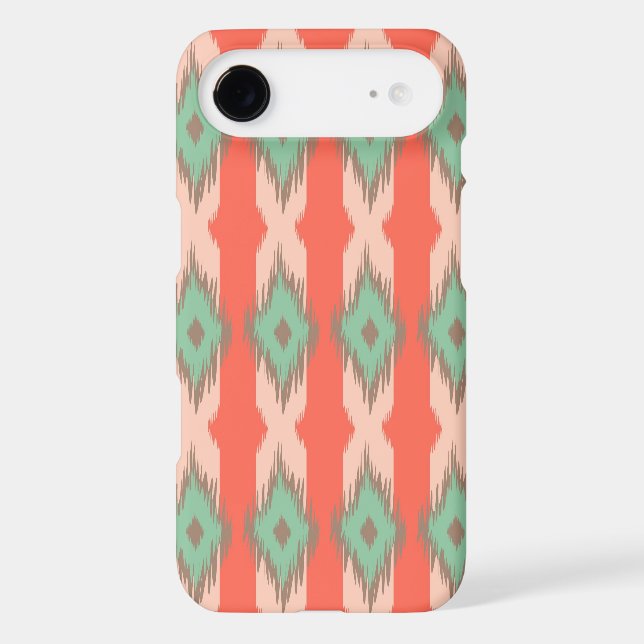 Tribal geometric diamond stripes Aztec pattern Case-Mate iPhone Case (Back)