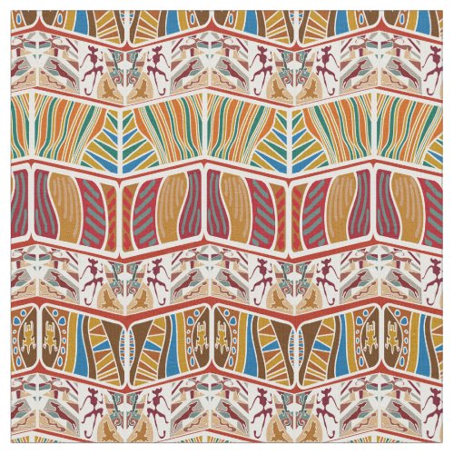 Tribal Geometric Pattern Ethnic Geometric Fabric