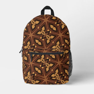 Tribal Geometric Print Back Pack