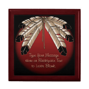 Tribal Gift Box Custom First Nations Jewelry Box