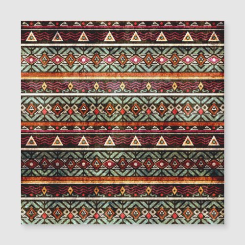 Tribal Grunge Ethno Retro Pattern