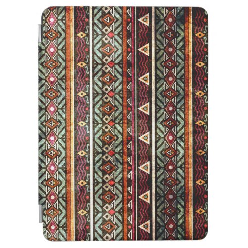 Tribal Grunge Ethno Retro Pattern iPad Air Cover