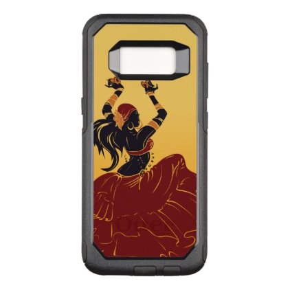 tribal gypsy fusion belly dancer dancing OtterBox commuter samsung galaxy s8 case