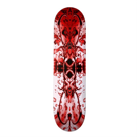Tribal Hell Band blood splatter Skateboard