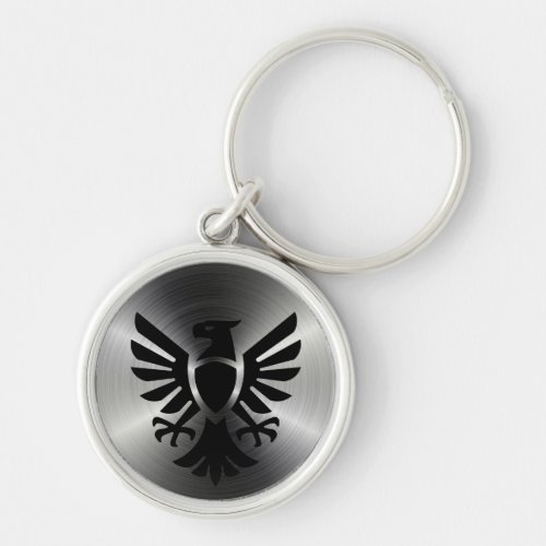 Tribal Heraldic Eagle Premium Keychain