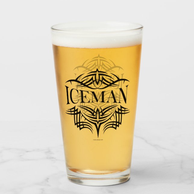 Tribal Hockey (Iceman) Glass (Front Filled)