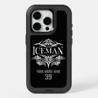 Tribal Hockey (Iceman) iPhone 15 Pro Case