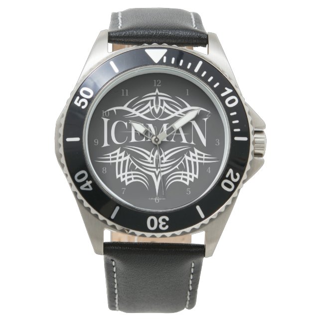 Tribal Hockey (Iceman) Watch (Front)