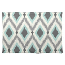 Tribal Ikat Chevron Cloth Placemat