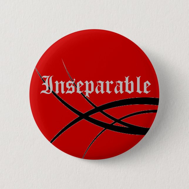 tribal, Inseparable Button (Front)