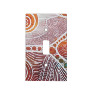 Tribal Island Light Switch Cover