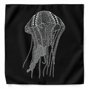 Tribal Jellyfish Bandana