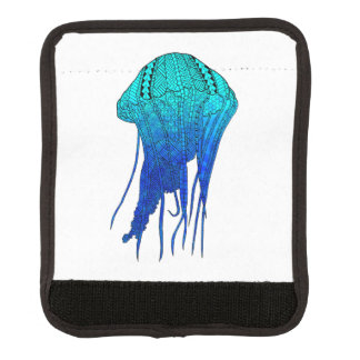Tribal Jellyfish Luggage Handle Wrap