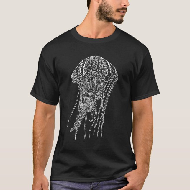 Tribal Jellyfish T-Shirt (Front)