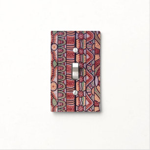 Tribal Journey Light Switch Cover