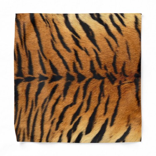 Tribal jungle animal fur Tiger Print Bandana