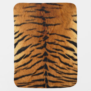 Tiger Fur Blankets & Throws | Zazzle