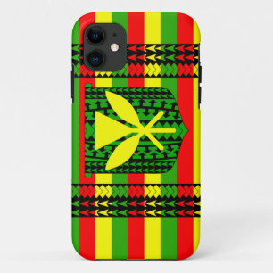 Tribal Kanaka Maoli Flag iPhone 11 Case