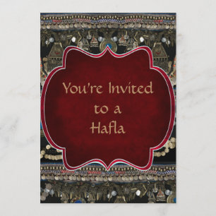 Tribal Kuchi Belly Dance Invitation