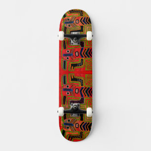 Tribal Kuna Spirits Skateboard Deck