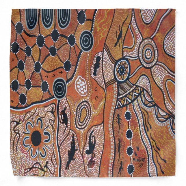 Tribal Land Bandana (Front)
