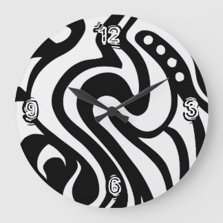 Tribal Large Clock