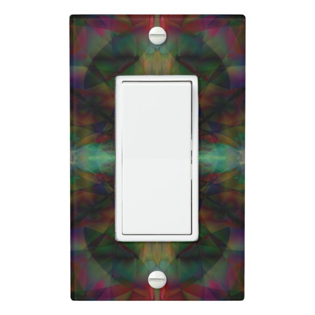 Tribal Light Switch Cover (In Situ)