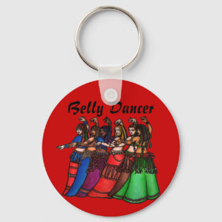 Tribal Line Belly Dancer Keychain