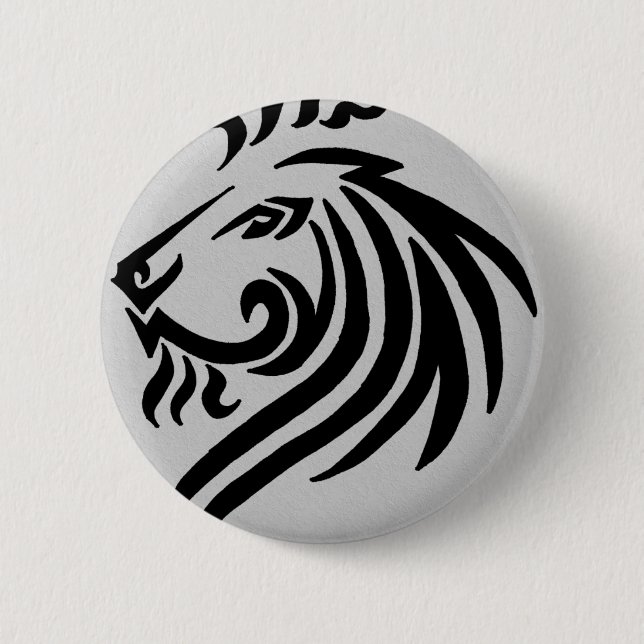 TRIBAL LION BUTTON (Front)