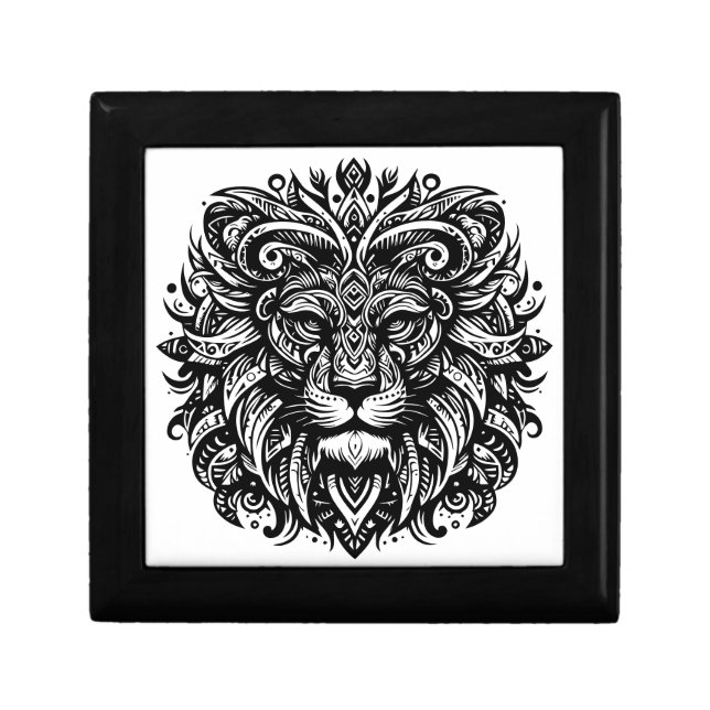 Tribal Lion Gift Box (Front)