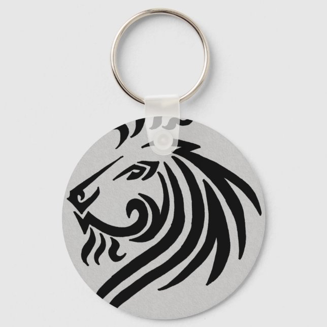 TRIBAL LION KEYCHAIN (Front)