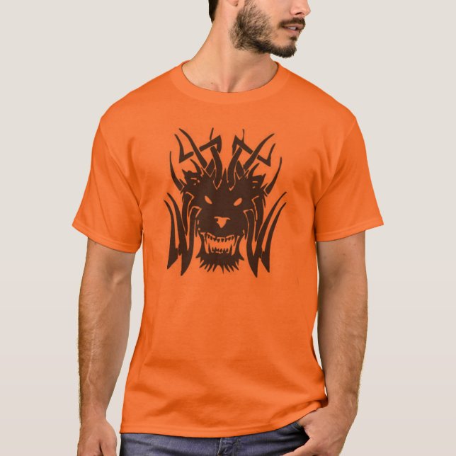 tribal lion T-Shirt (Front)