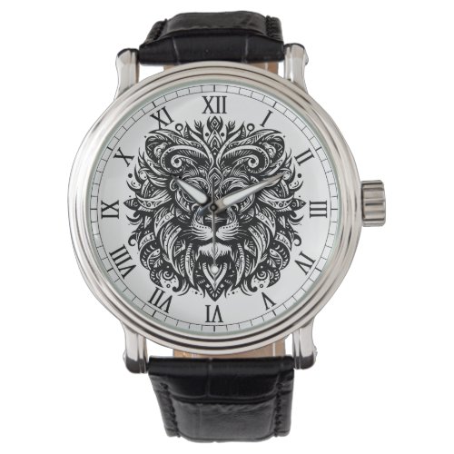 Tribal Lion Watch