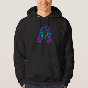 Tribal Loving Penguin Hawaii Polynesian Maori Hoodie