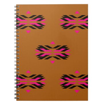 Tribal luxury pattern Brown / Aztecs Spiral Notebook Tribal luxury pattern Brown / Aztecs Spiral Notebook