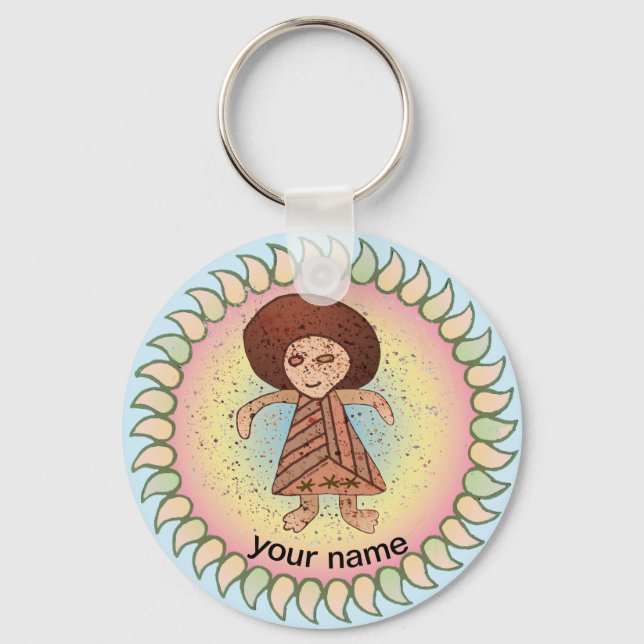 Tribal Mamma  Keychain (Front)
