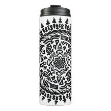 Tribal Mandala Hand-Drawn Art
