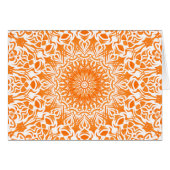 Tribal Mandala Orange (Front Horizontal)