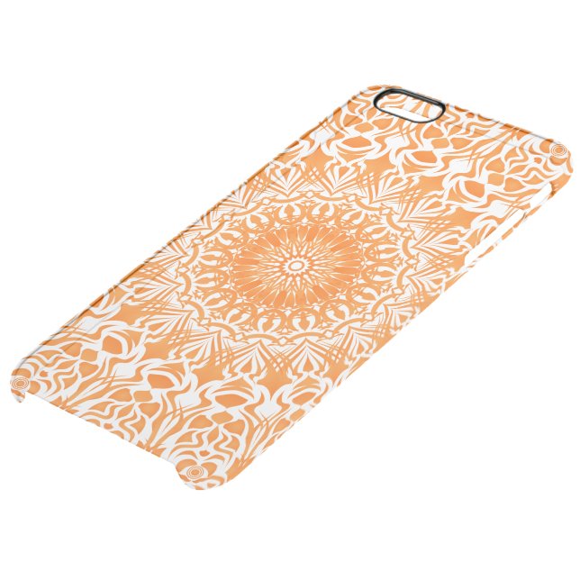 Tribal Mandala Orange Uncommon iPhone Case (Bottom)