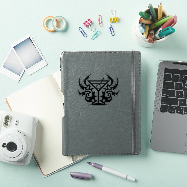 Tribal Martini Sticker (iPad Cover)