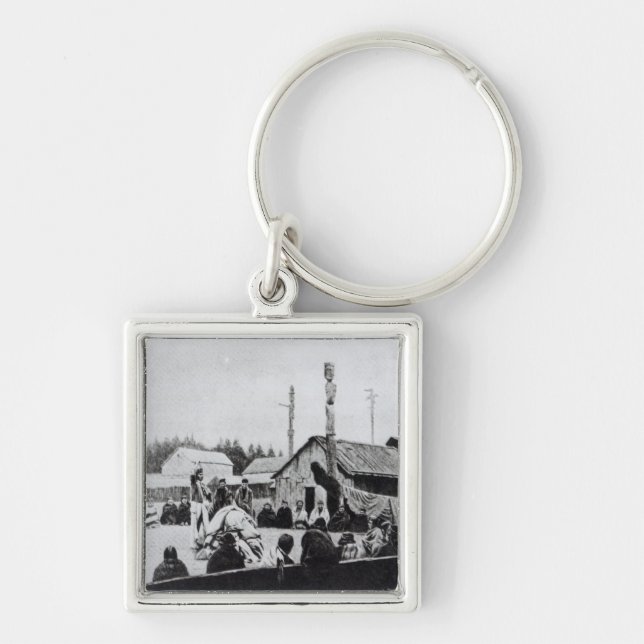 Tribal Meeting Keychain (Front)