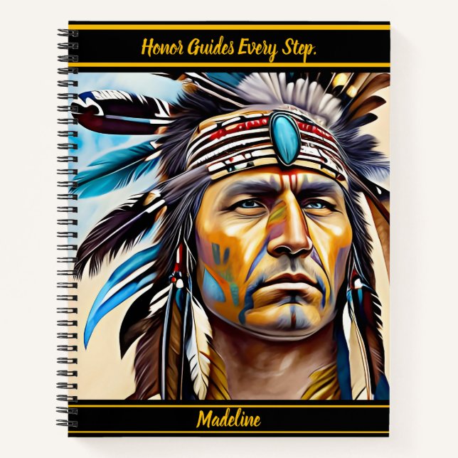 Tribal Memo Book: Native Style Notebook (Front)