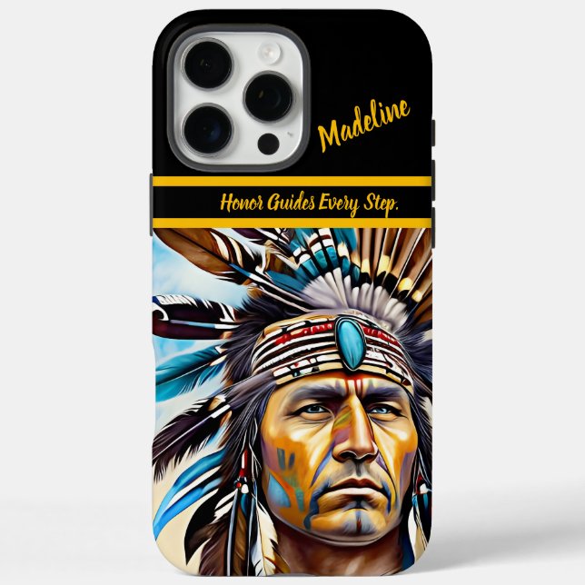 Tribal Memo Fire: Native Style Case-Mate iPhone Case (Back)