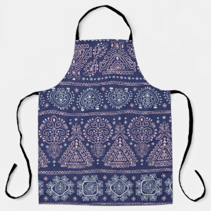 Tribal Mexican, ethnic seamless pattern. Apron