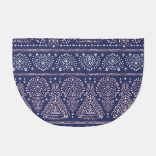 Tribal Mexican, ethnic seamless pattern. Doormat