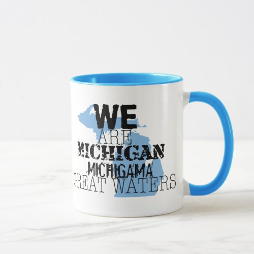 Tribal Michigan Michigama Great Waters Up North Mug