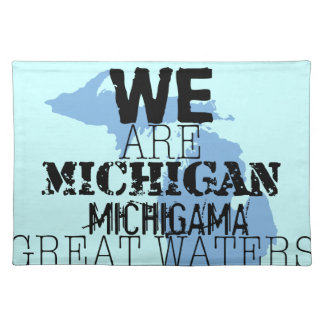 Tribal Michigan Michigama Great Waters Up North Placemat