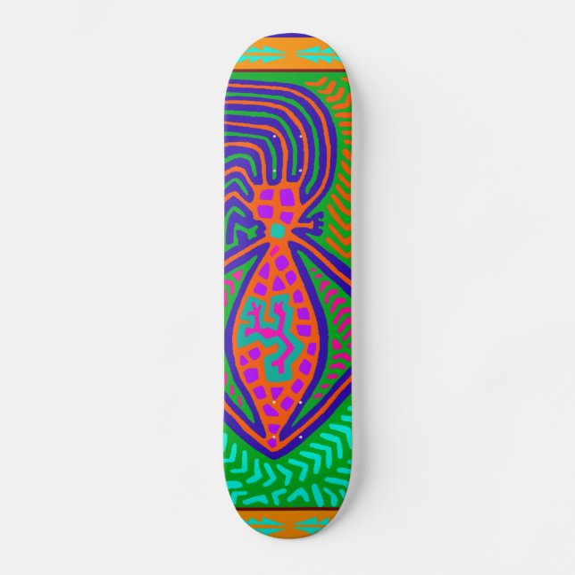 Tribal Mother of the World Skateboard Deck (Front)